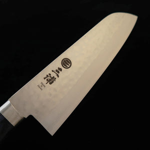 MIURA – Kokuryu Santoku VG10, manche occidental bleu marine (165 mm)