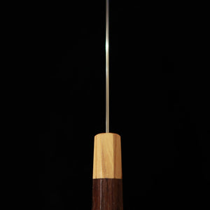 MIURA Miura, santoku VG10W, acabado nacarado, mango de palisandro y zelkova (165 mm)