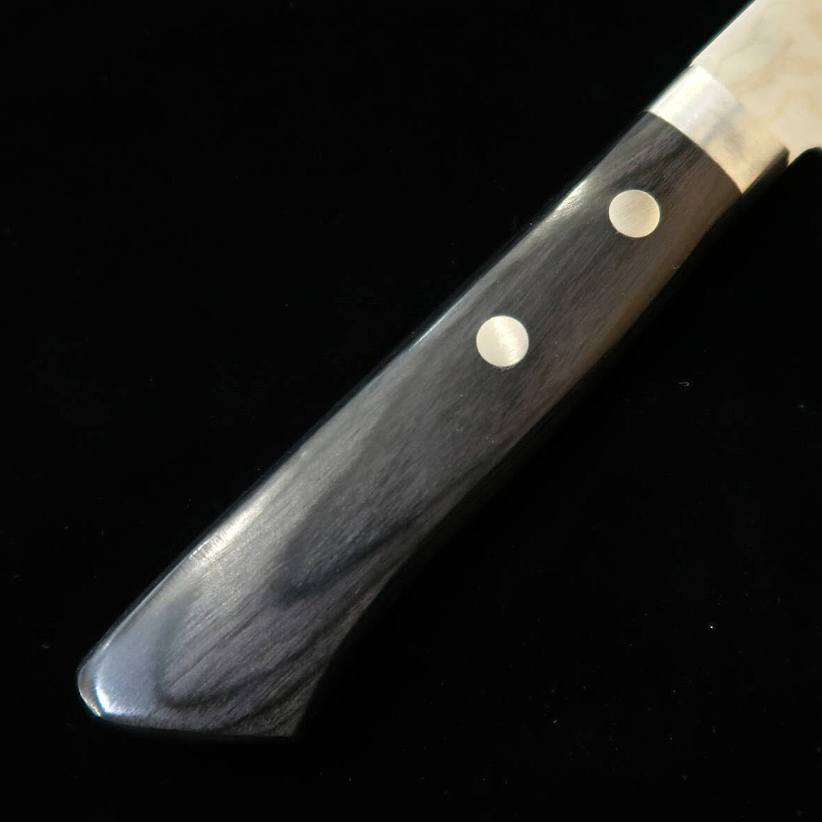 MIURA Sairyu Santoku, VG10, Polished Finish with Black Western-Style Handle (165mm)