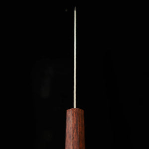 MIURA – Kiritsuke petty AUS8, martelé, manche rayé brun/noir (150 mm)