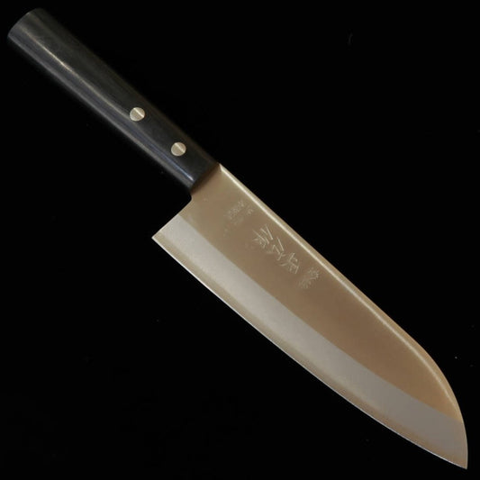 正広 MASAHIRO 三徳 MBS-26 黒合板柄 MC-80（170mm）