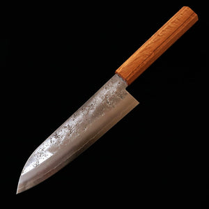 MIURA Miura Santoku acier Gin3 poli, manche octogonal en chêne (165 mm)