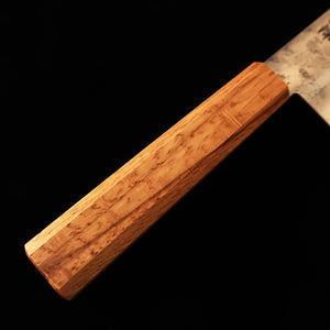 MIURA Miura Santoku acier Gin3 poli, manche octogonal en chêne (165 mm)