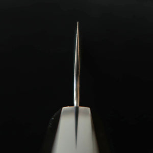 NIGARA – Gyuto SG2, martelé kuro-uchi, manche octogonal en wengé (210 mm)