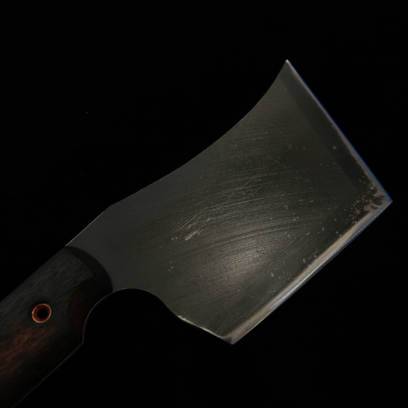 ZERO鍛治  ブラックキャット Ⅱ  80crv2  ナチュラルウッドハンドル  カイデックスシース付き  (110mm)