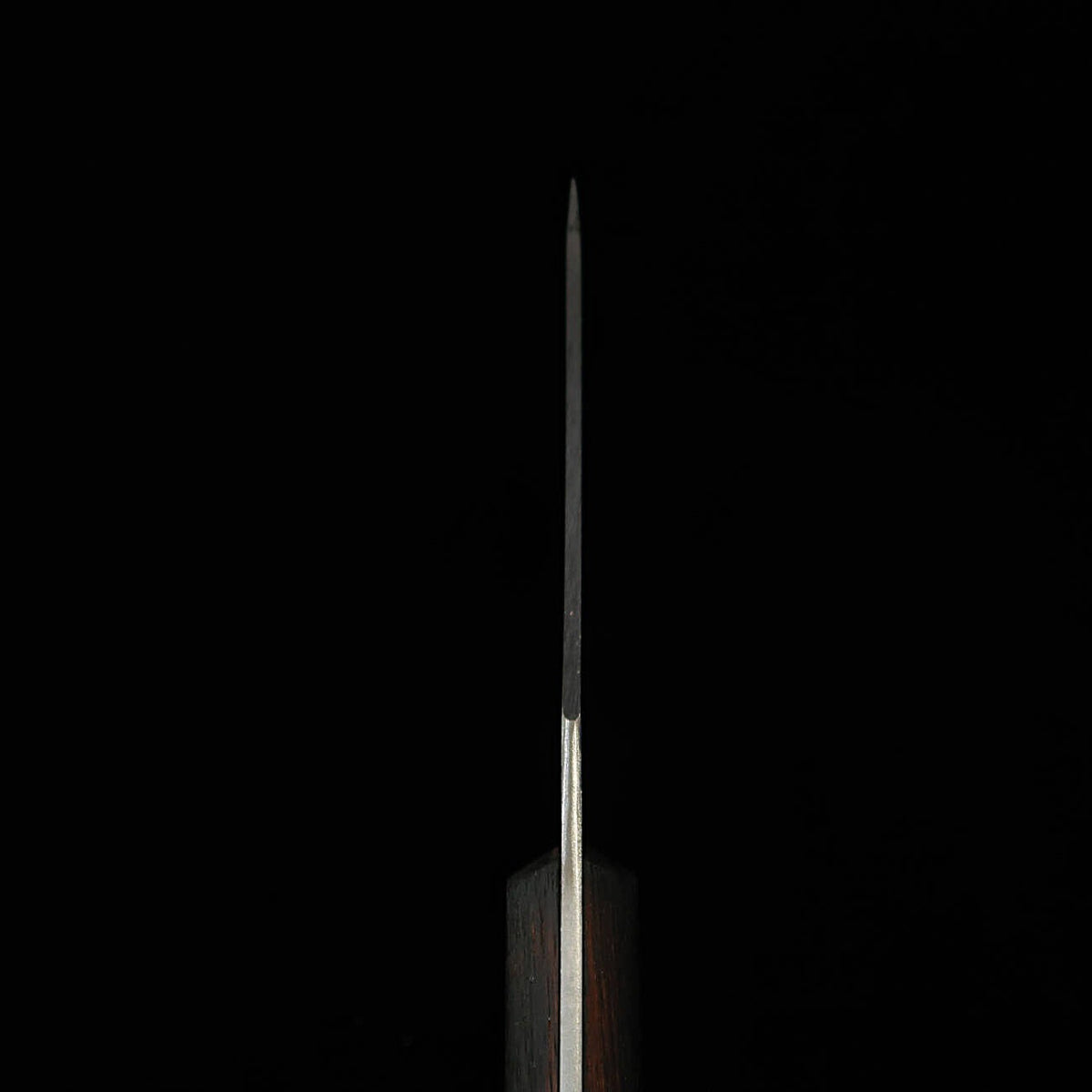 ZERO Kaji Black Cat II 80crv2 manche en bois naturel avec étui Kydex (110 mm)