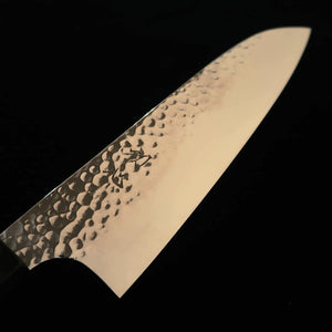 HATSUKOKORO Hatsukokoro Hayabusa, santoku VG10, martelé, manche octogonal en wengé (170 mm)