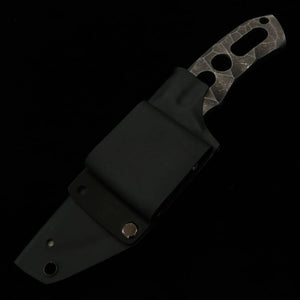 Asurah Knives Faca Bushcraft Robustez DC53 Acabamento Sandblast (100mm)