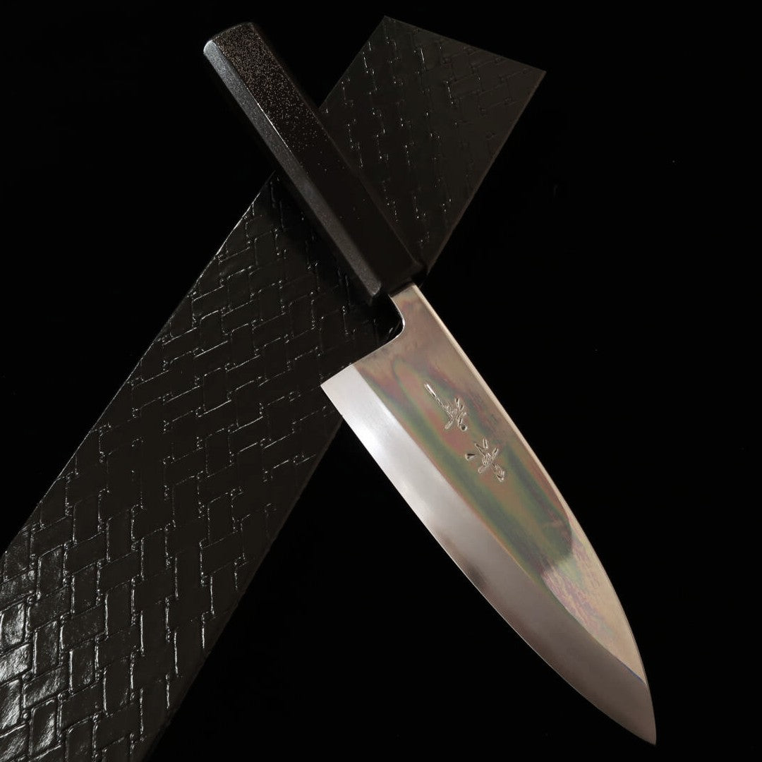 景清 KAGEKIYO 出刃 銀紙三号 漆平目柄 （165mm） – 三浦刃物店 Miura