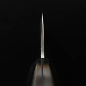 Miura MIURA Santoku aço branco (Shirogami), damasco, cabo octogonal em ébano (165 mm)