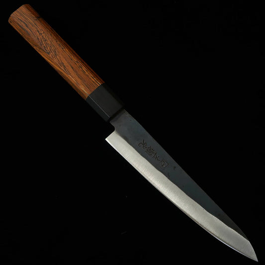 Hidari Yorimitsu - Petty - Acier Aogami No.1 - Kurouchi - Manche en noyer (150 mm)