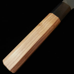 HIDARI YORIMITSU Gyuto, Aogami No.1, Kurouchi Finish with Walnut Handle (210mm)