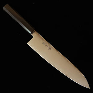 Miura Chef's Knife VG10 Full Damascus Ebony Integrated Handle (210mm)