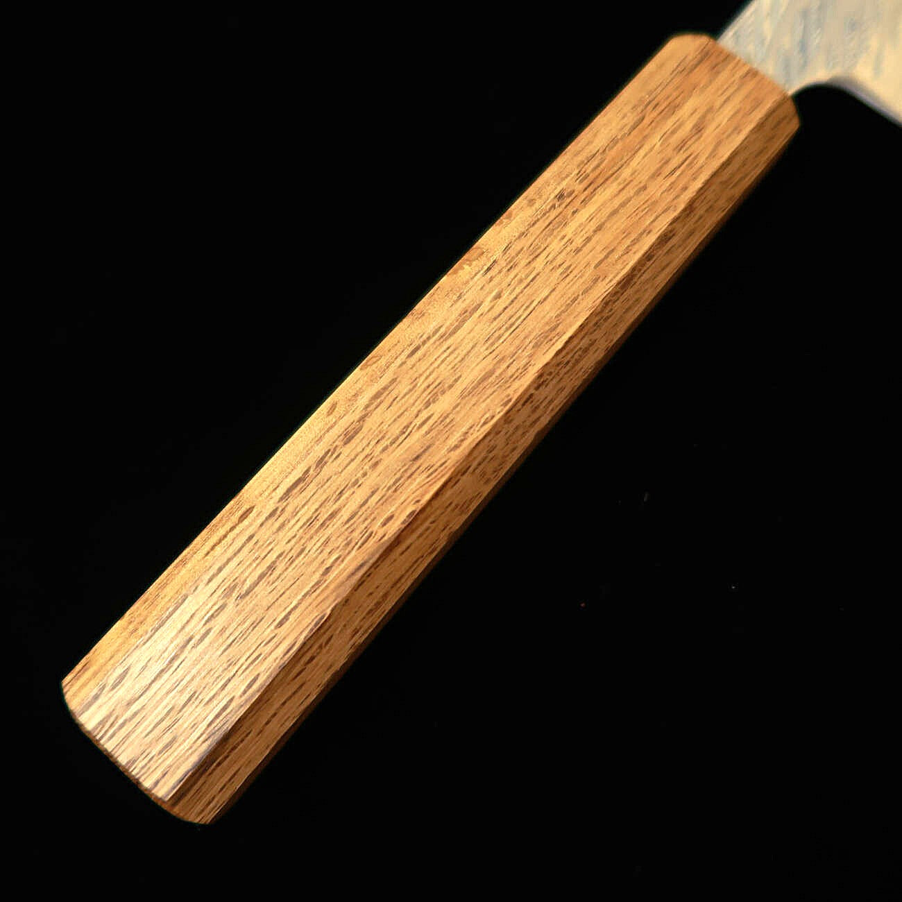 三浦 MIURA 筋引 AUS10（10A）縄目ダマスカス 透明 樫八角柄（240mm）