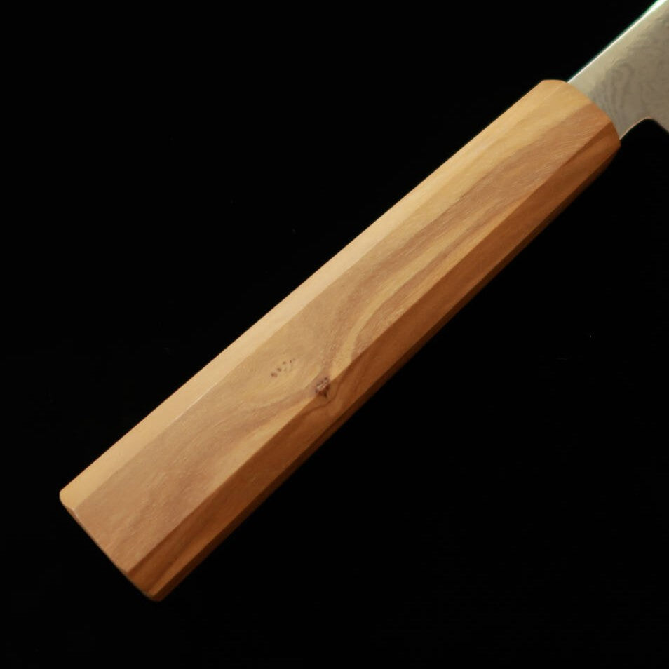 Miura VG10 Damascus Chef Knife, Olive Wood Handle (210mm)
