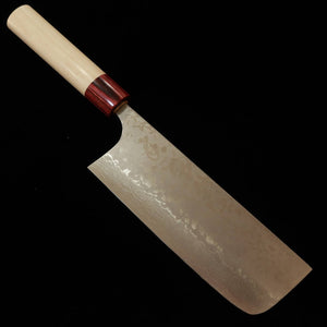 Masakage MASAKAGE Kiri Nakiri VG10 Damasco mango de magnolia (160 mm)
