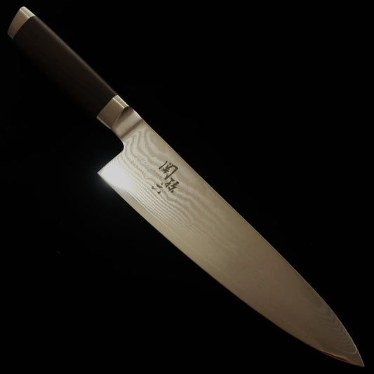 関孫六 SEKI MAGOROKU ダマスカス AE-5204 牛刀 (180mm)