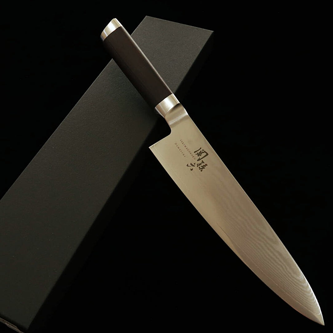 SEKI MAGOROKU damasco AE-5204 gyuto (180 mm)