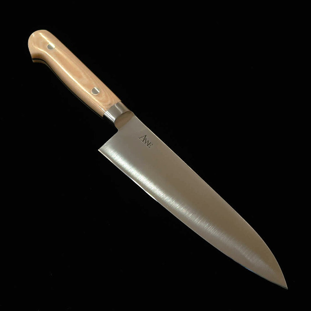 ANNE – Gyuto acier japonais, manche micarta (180 mm)