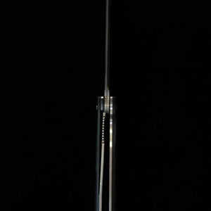 Cuchillo plegable para bistec SAJI TAKESHI R2 Micarta negra (100mm)