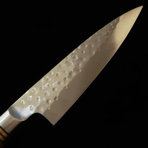 TAKESHI SAJI Petty SG2 tsuchime cabo de burl de marfim (karin) (130 mm)