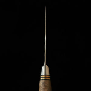 TAKESHI SAJI Petty SG2 tsuchime cabo de burl de marfim (karin) (130 mm)