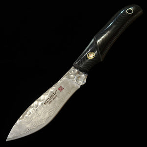 MCUSTA VG10 Mika Irie Sport series - MC-0233DB - Sport300 Micarta preta (65 mm)