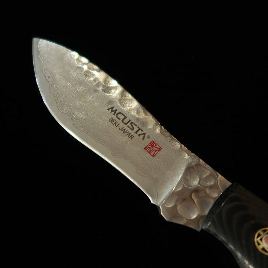 MCUSTA VG10 Mika Irie Sport series - MC-0233DB - Sport300 Micarta preta (65 mm)