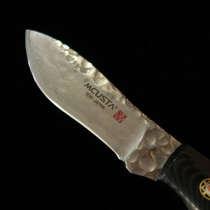 MCUSTA VG10 Mika Irie Sport series - MC-0233DB - Sport300 Micarta preta (65 mm)