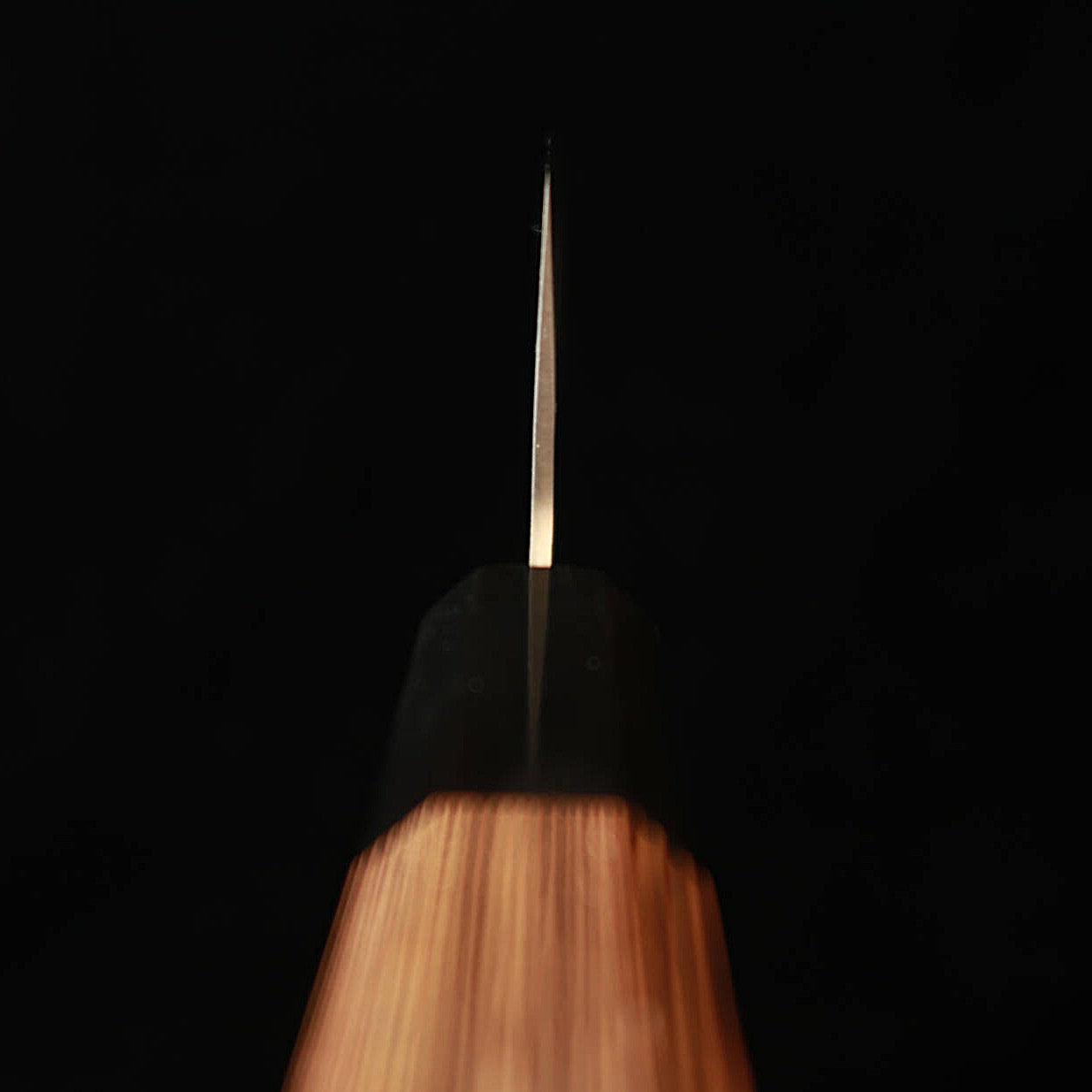 初心 HATSUKOKORO 銀嶺 銀紙三号 梨地 三徳 ウェンジ柄 (170mm)