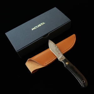 MCUSTA VG10 Mika Irie Sport series - MC-0233DB - Sport300 Micarta preta (65 mm)