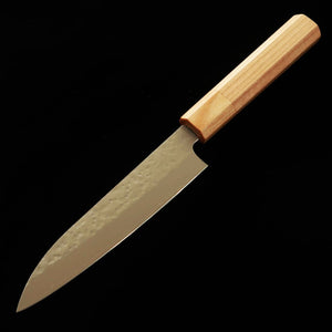 STYLE-K Kurosaki Makoto’s Petty SG2 Hammered Cherry Octagonal Handle (135mm)