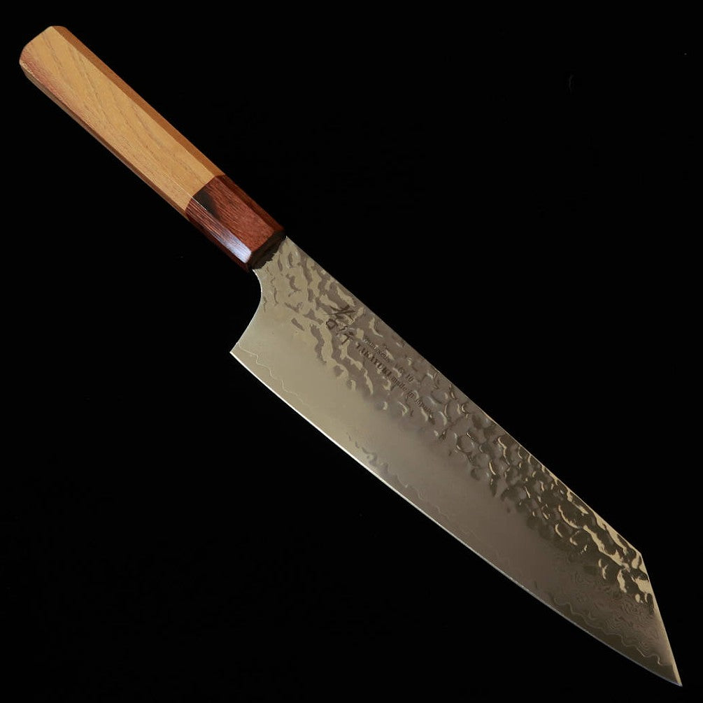 Sakai Takayuki gyuto type ken VG10, damas 33 couches, manche octogonal en zelkova (190 mm)