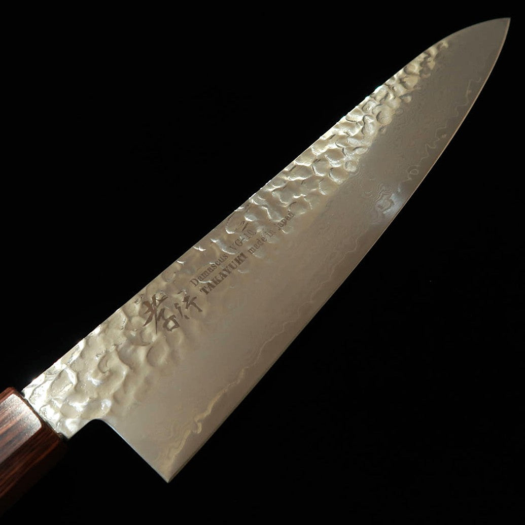 Sakai Takayuki gyuto VG10 damasco 33 camadas cabo octogonal de olmo-japonês (240 mm, 210 mm)