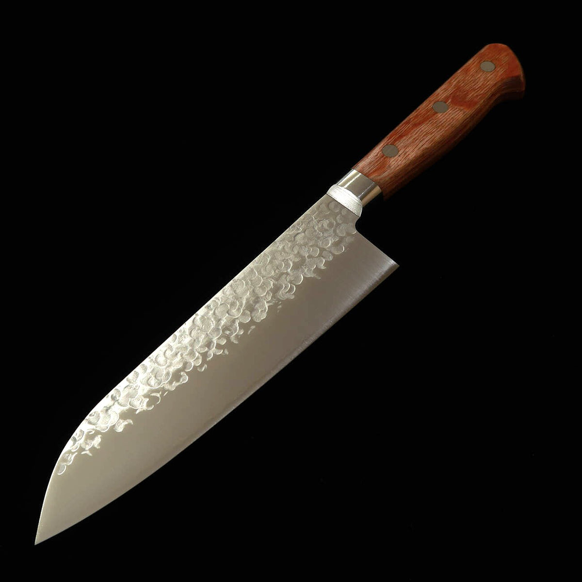 Takamura Hamono TAKAMURA HAMONO Santoku Chromax Cabo marrom (170 mm)