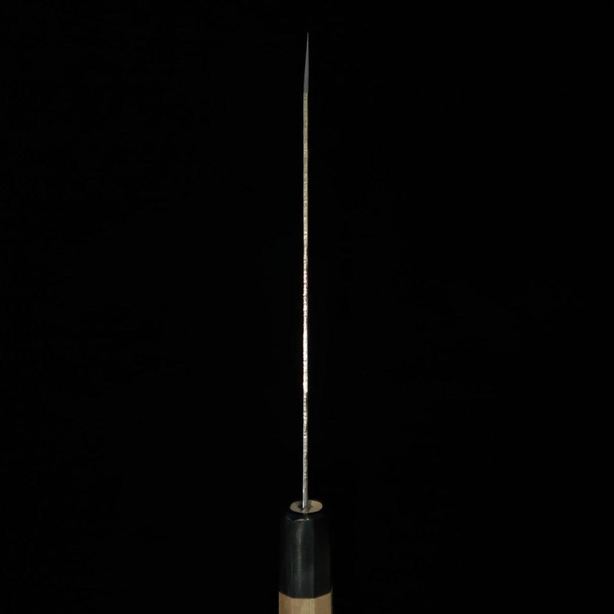 Miura MIURA Bunka AUS10 Miroir Martelé Damas Manche octogonal en magnolia (170 mm)