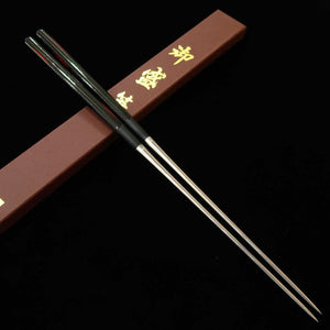 MORIBASHI Stainless Steel Chopsticks with Lacquered Akeobono Handle (290/320mm)