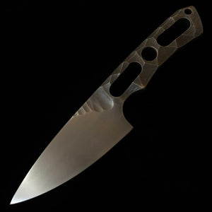 Asurah Knives x MiuraKnives Collaboration Knife DC53 with Kydex Sheath (120mm)
