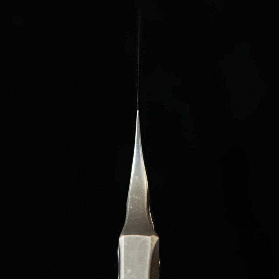 Asurah Knives x MiuraKnives Collaboration Knife DC53 with Kydex Sheath (120mm)