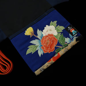 Fujishika Estojo Enrolável para Facas Estampa de Quimono Hyakka Ryouran (97,5×27 cm)