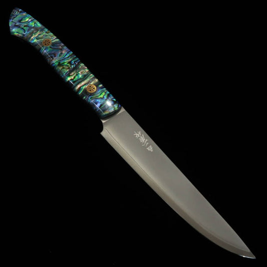 NIGARA Steak Knife SG2 with Mother-of-Pearl Handle (130mm)