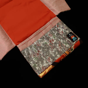 Fuji Shika Knife Roll com estampa de quimono Sakura Baibaitori (90×31 cm)