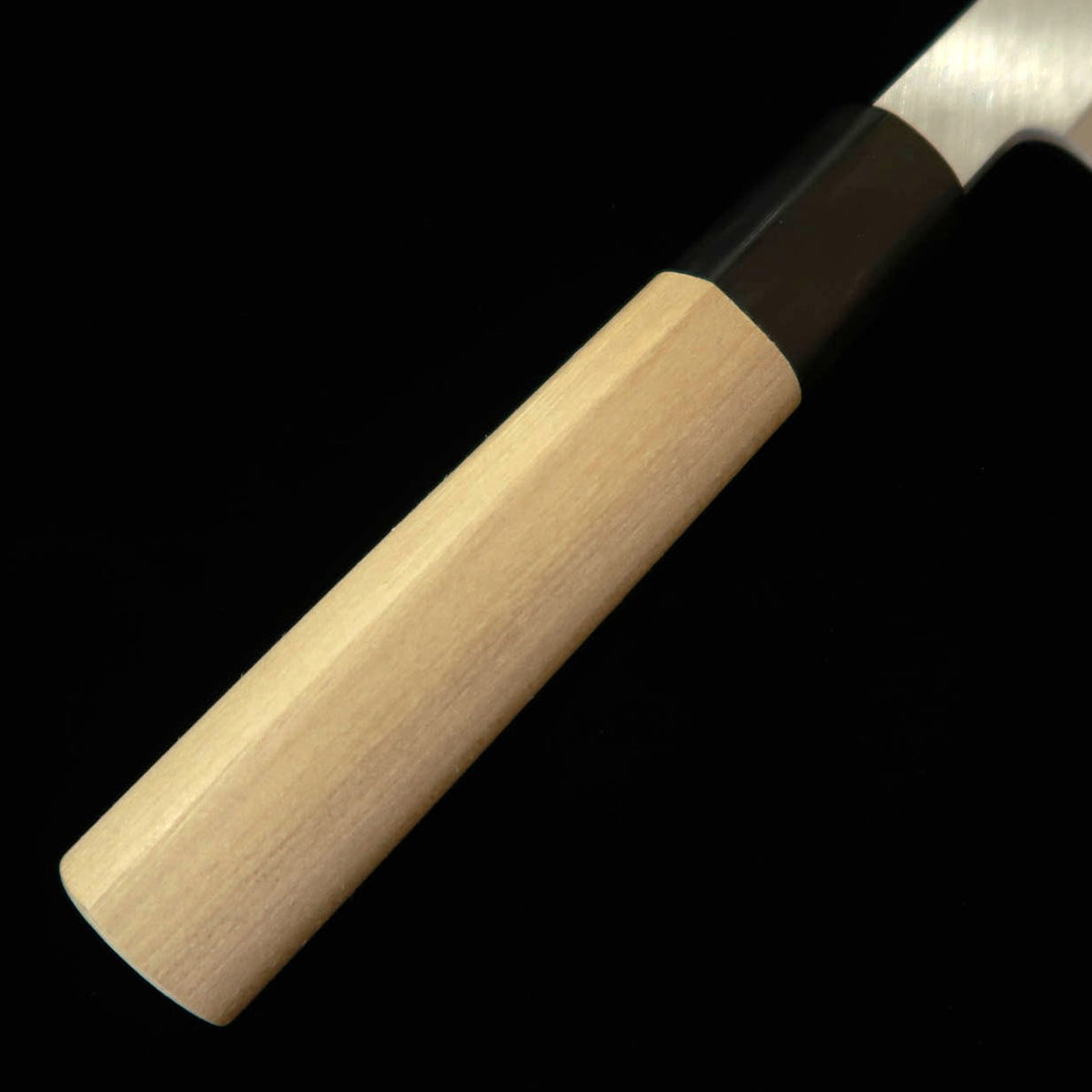 義弘 YOSHIHIRO　ケンムキ 白紙二号 水牛朴丸柄　（180ｍｍ）