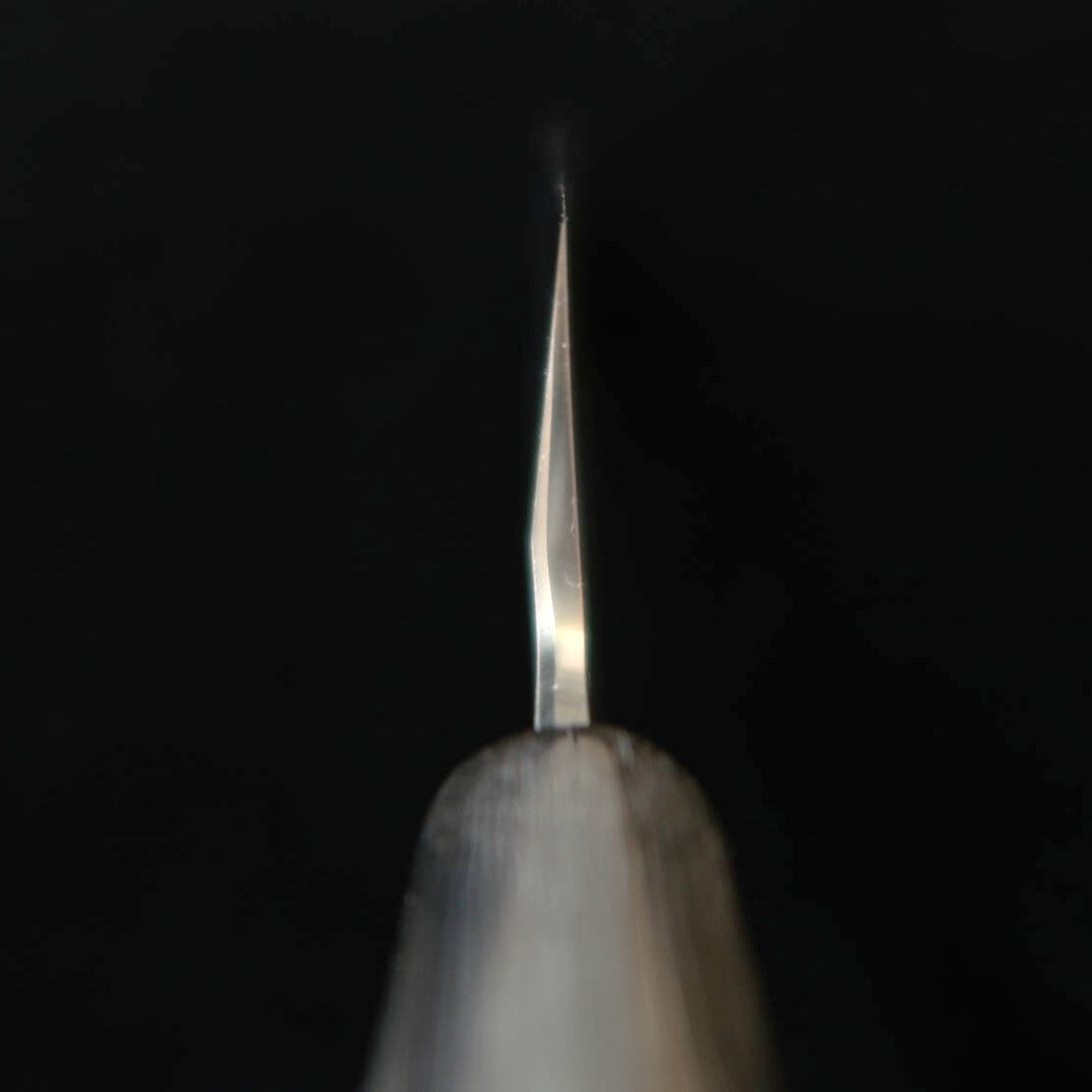義弘 YOSHIHIRO　ケンムキ 白紙二号 水牛朴丸柄　（180ｍｍ）