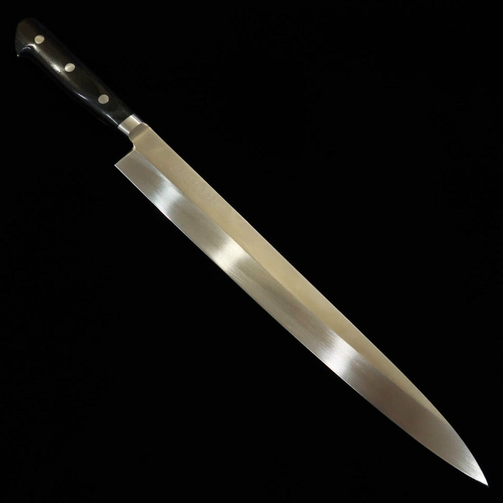 MIURA Yasunori – Yanagiba VG10, manche en composite noir (270/300mm)