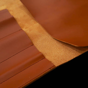 YOKU leatherworks Leather Knife Roll, Brown