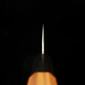 二唐刃物鍛造所 NIGARA SG2 磨き槌目 三徳 チーク八角柄 (180mm)