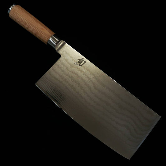 旬 SHUN Classic white ダマスカス中華包丁 DM0712W (175mm)