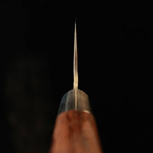 SAKAI TAKAYUKI Sakai Takayuki Santoku tipo espada SG2 Martillado Damasco Mango de palisandro (160 mm)