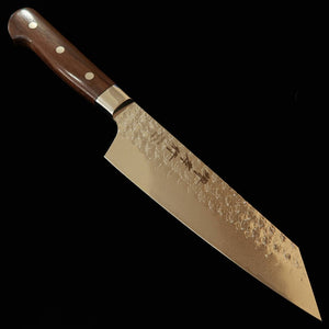 SAKAI TAKAYUKI Kensaki Gyuto, SG2 Hammered Damascus with Rosewood Handle (190mm)